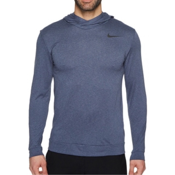 nike men's breathe training hoodie